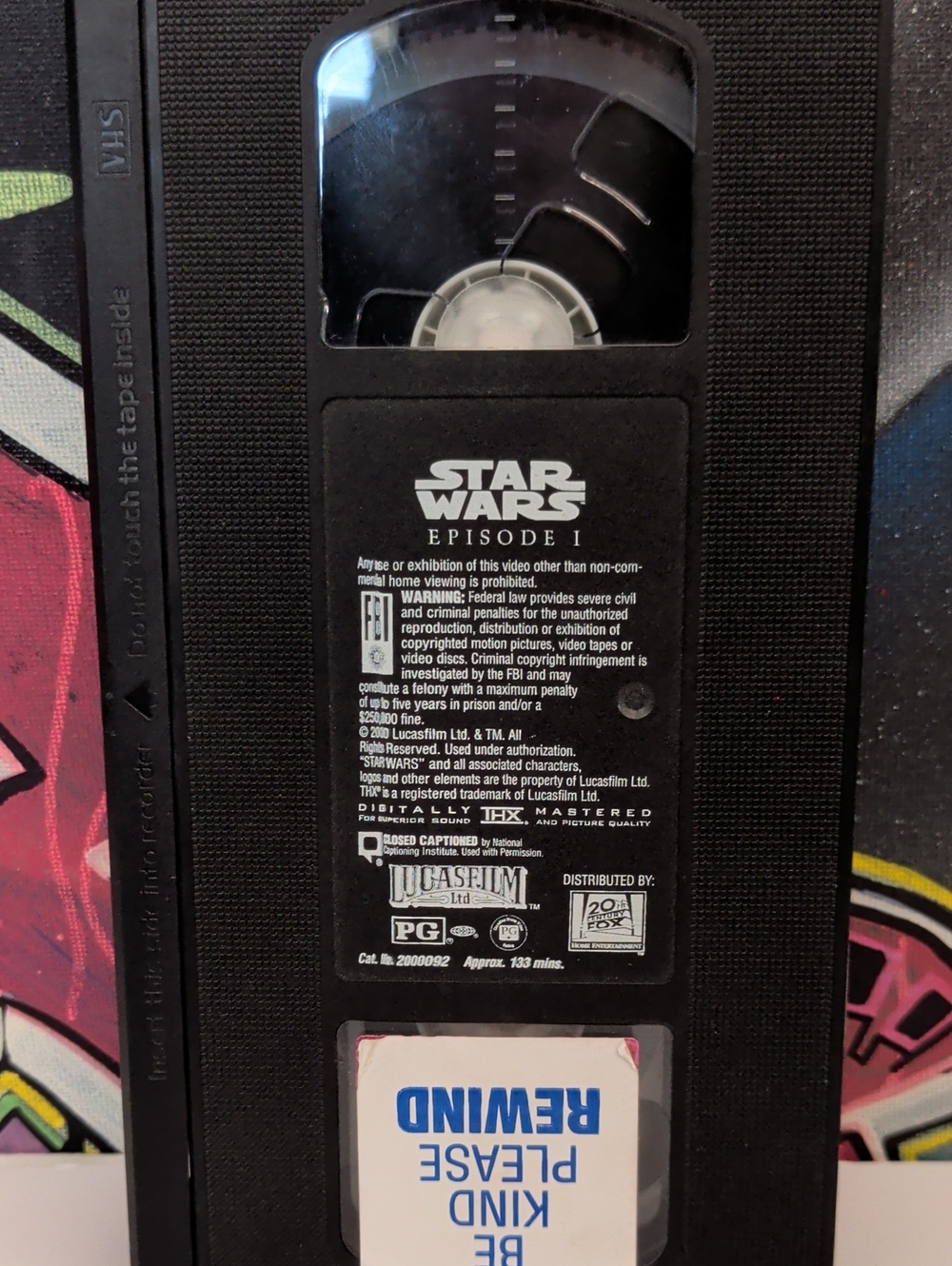 Star Wars Episode I (VHS) Tape  Only